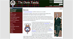 Desktop Screenshot of duriefamily.co.uk